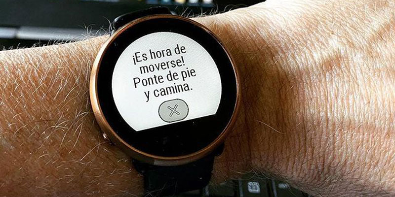 smartwatch para mantener una vida saludable